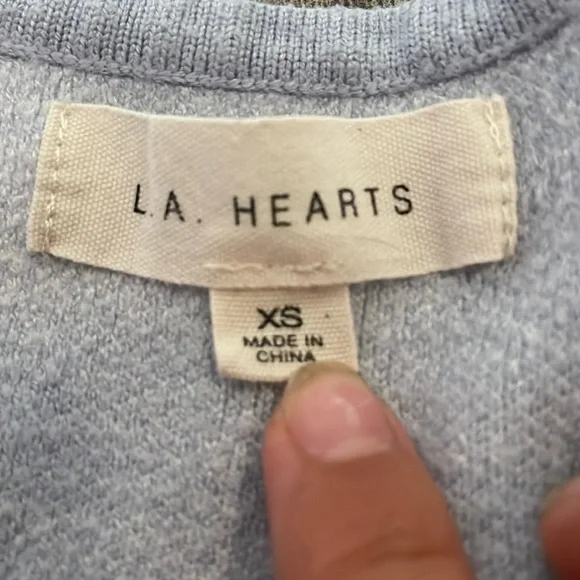 LA Hearts by PacSun Cropped Sweater Vest - Picture 3 of 3